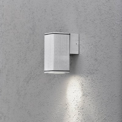 KONSTSMIDE Applique Exterieur Design Cubo Gris Simple