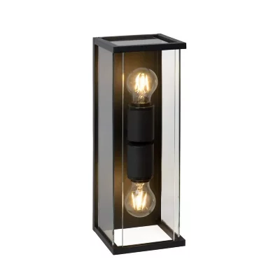 LUCIDE Applique ext&eacute;rieur e27 0 Lm anthracite Claire h.40 cm 