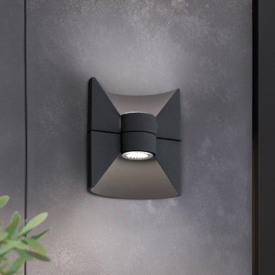 EGLO Applique ext&eacute;rieur module led 460 Lm anthracite Redondo 