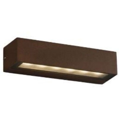 FARO BARCELONA Applique ext&eacute;rieure 2 lampes led Faro Doro Rouille Aluminium 71902