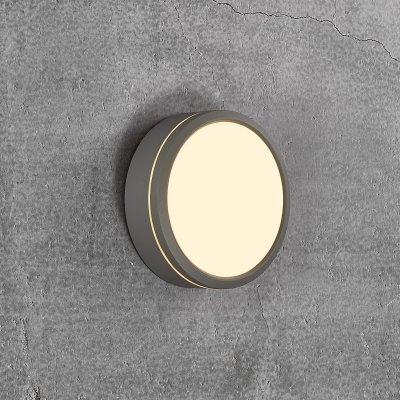NORDLUX Applique exterieure connect&eacute; arcus IP54 LED cct 440lm gris