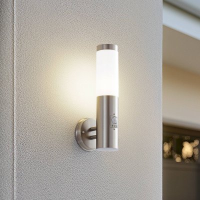 LINDBY Applique ext&eacute;rieure 'Kristof' en inox