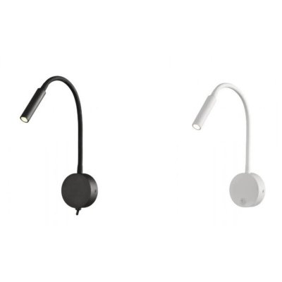 MANTRA Applique flexible LED Boavista noir mat 3W Noir 