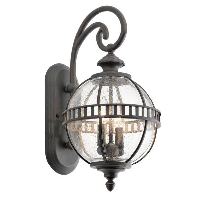 KICHLER Applique halleron anthracite 2x60w e14
