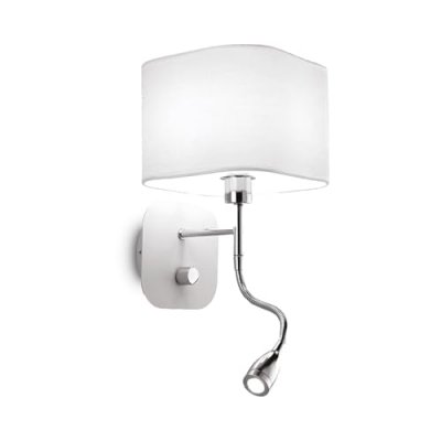 IDEAL LUX Applique holiday blanc 1x40w + 1x1w