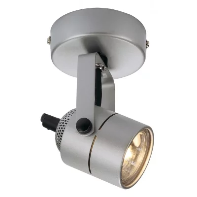 SLV Applique int&eacute;rieure orientable Spot 79 230V gris argent GU10 max. 50W