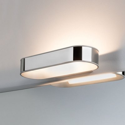PAULMANN Applique LED AGENA chrome & blanc 20W Gris 