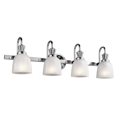 KICHLER Applique LED Cora styl&eacute;e, &agrave; 4 lampes