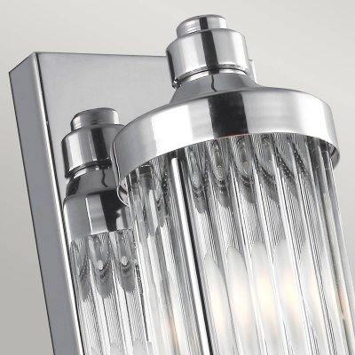 ELSTEAD Applique LED Paulson IP44 1 lampe hauteur 73,7&nbsp;cm