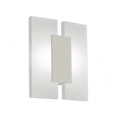 EGLO Applique METRASS 2 2 ampoules nickel satin&eacute;