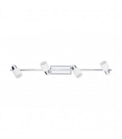 EGLO Applique murale 4 spots davida 4x5w chrome, blanc -  lighting - 92087
