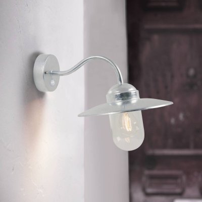 NORDLUX Applique murale acier galvanis&eacute; d'ext&eacute;rieur luxe profondeur 47 cm