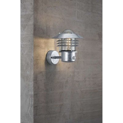 NORDLUX Applique murale acier galvanis&eacute; de terrasse VEJE 23 Cm