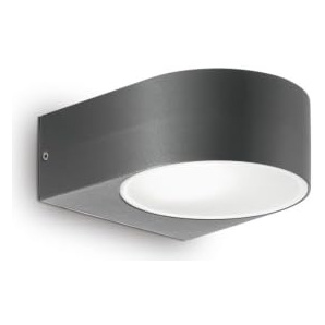 IDEAL LUX Applique murale Anthracite IKO 1 ampoule