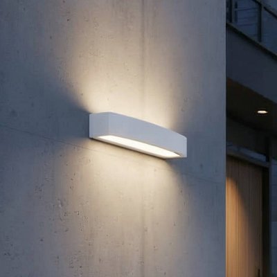 IDEAL LUX Applique murale Blanche andromeda 2 ampoules - Blanc