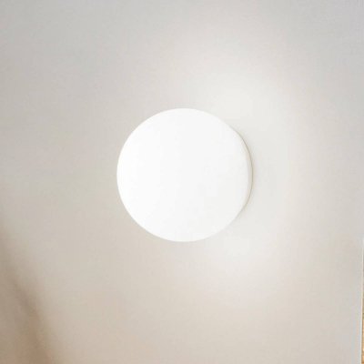 IDEAL LUX Applique murale Blanche MAPA BIANCO 1 ampoule Largeur 30 Cm