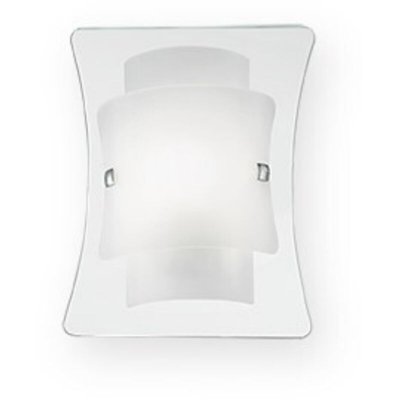 IDEAL LUX Applique murale Blanche TRIPLO 2 ampoules
