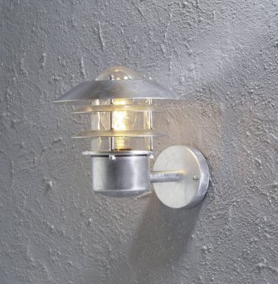 KONSTSMIDE Applique murale d'ext&eacute;rieur Modena E27 galvanis&eacute; 7303-320 