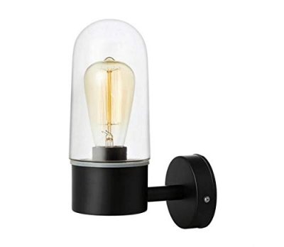 MARKSLOJD Applique murale de salle de bains ZEN Noire 1 ampoule