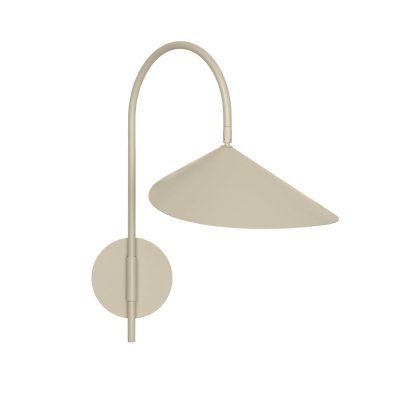FERM LIVING Applique murale en fer beige 47x26x44cm Arum swivel - 