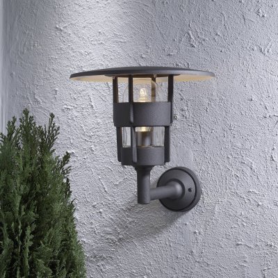 KONSTSMIDE Applique murale ext&eacute;rieure Freja Up  522-750 E27 60 W noir