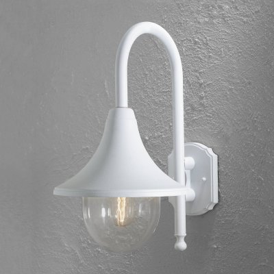 KONSTSMIDE Applique murale ext&eacute;rieure  Bari 75 W blanc