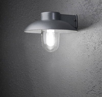 KONSTSMIDE Applique murale ext&eacute;rieure Mani  415-310 E27 60 W argent