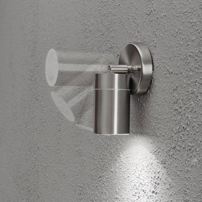 KONSTSMIDE Applique murale ext&eacute;rieure Modena Spot GU10 acier inoxydable 7598-000
