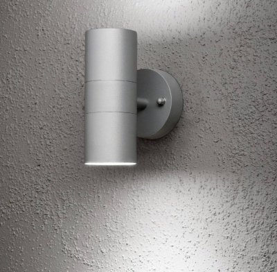 KONSTSMIDE Applique murale ext&eacute;rieure Modena Up & Down Big GU10 gris 7571-300