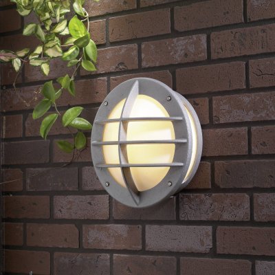 KONSTSMIDE Applique murale ext&eacute;rieure Oden  515-312 E27 60 W argent