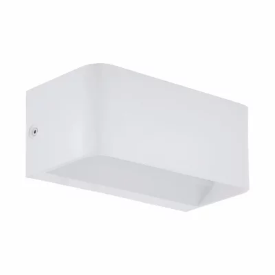 EGLO Applique murale led 4 sania blanc l: 20 cm h: 8cm t: 9cm