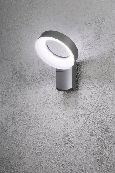 KONSTSMIDE Applique murale LED ext&eacute;rieure Asti 7273-370 LED int&eacute;gr&eacute;e anthracite