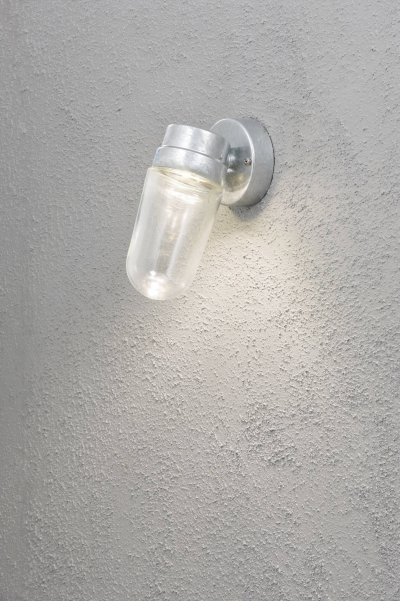 KONSTSMIDE Applique murale LED ext&eacute;rieure  Vega 413-320 LED int&eacute;gr&eacute;e acier 