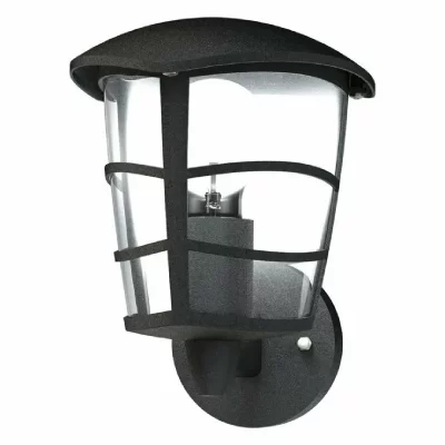 EGLO Applique murale montante noir 1x60w aloria -  lighting - 93097