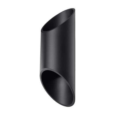 SOLLUX LIGHTING Applique murale PENNY - 2 spots - L. 10 x H. 30 cm - Aluminium - Noir