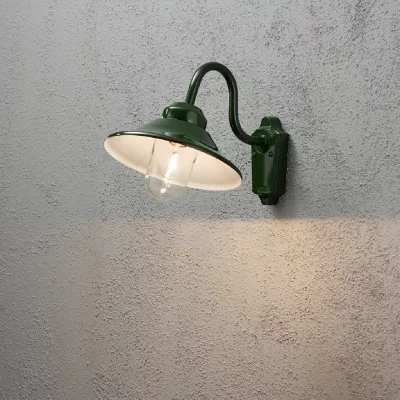 LUMIERE Applique murale Vega Vert brillant