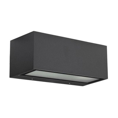 LEDS C4 Applique nemesis aluminium 1 x e27 max. 60w gris