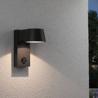 PAULMANN Applique  Capea 5W IP44 3000K gris PIR