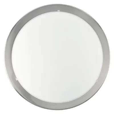 EGLO Applique PLANET 1 ampoule nickel satin&eacute; Diam&egrave;tre 29 Cm