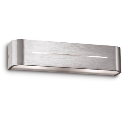 IDEAL LUX Applique posta aluminium 2x40w