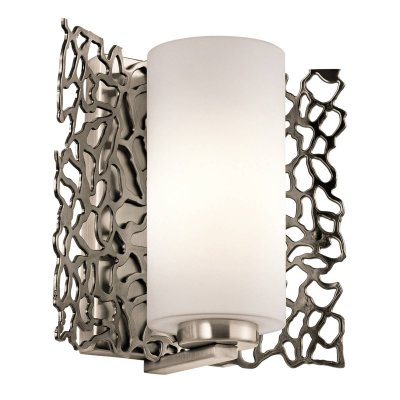 KICHLER Applique Silver Coral, &eacute;tain - ELSTEAD