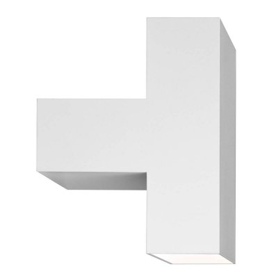 FLOS Applique Tight light m&eacute;tal blanc LED/ L 16 x H 13 cm - 
