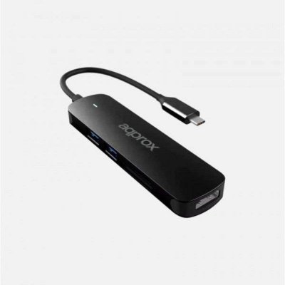 APPROX  Appc45 Usb-c Hub Adapter Noir