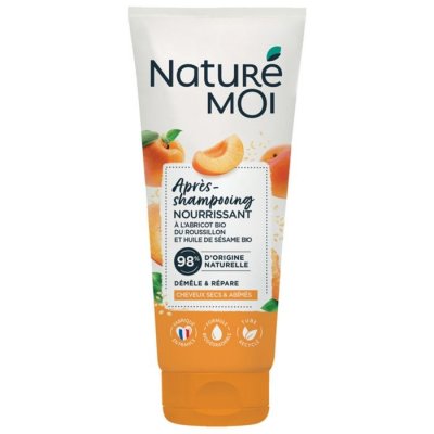 NATURE MOI Apr&egrave;s-shampoing D&eacute;m&ecirc;le&R&eacute;pare Bio  - Le Tube De 200 Ml