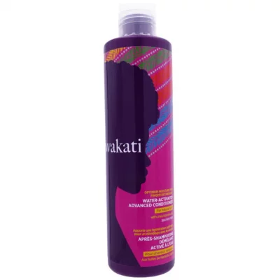  Apr&egrave;s-shampooing d&eacute;m&ecirc;lant activ&eacute; &agrave; l&acute;eau pour cheveux cr&eacute;pus - WAKATI