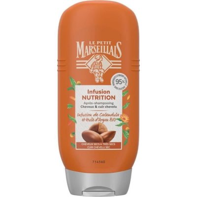 LE PETIT MARSEILLAIS Apr&egrave;s-shampooing Infusion Richesse calendula & argan