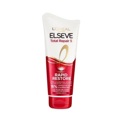 ELSEVE Apr&egrave;s-shampooing intensif Rapide Restore, cheveux ab&icirc;m&eacute;s