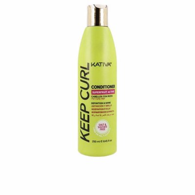 KATIVA Apr&egrave;s-shampooing pour boucles bien d&eacute;finies  keep curl (250 ml)