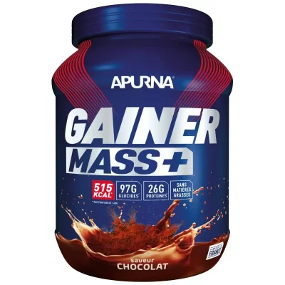 APURNA  Gainer Mass+ - Chocolat 1.1 Kg Di&eacute;t&eacute;tique $scat.CAT_NOM