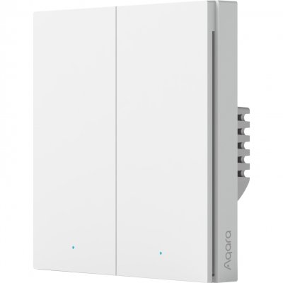 AQARA  Smart Wall Switch - Double rocker (Avec Neutre), Palpeur